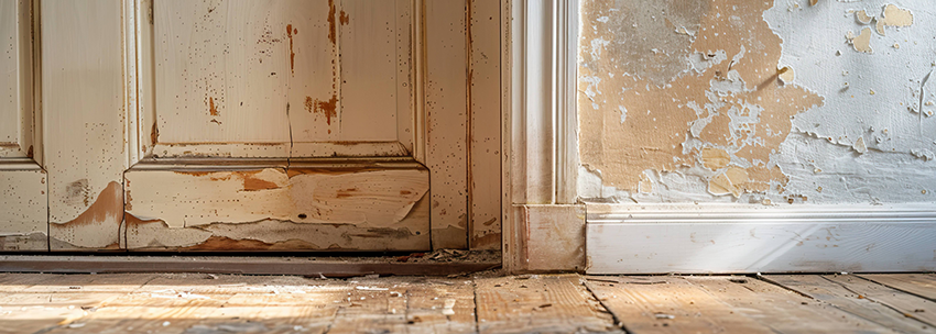 peeling paint renovation image